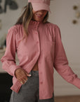 Chemise Mila rose