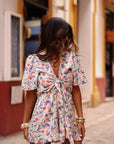 Combi-short Kate bleue