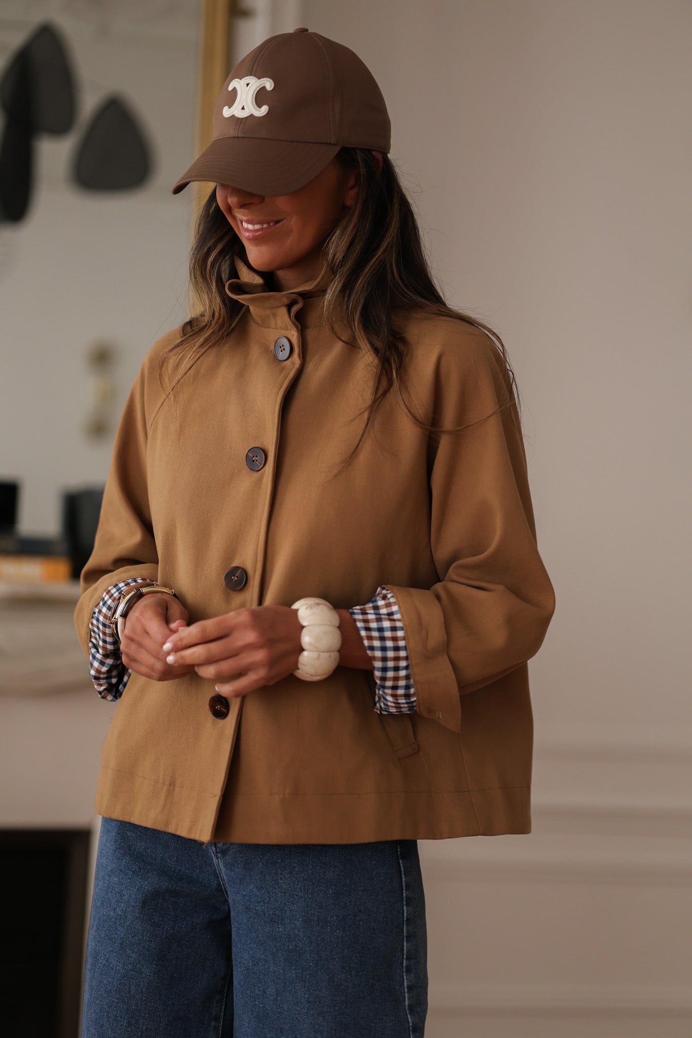 Veste Zélie beige