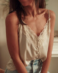 Top Caraco Missy beige