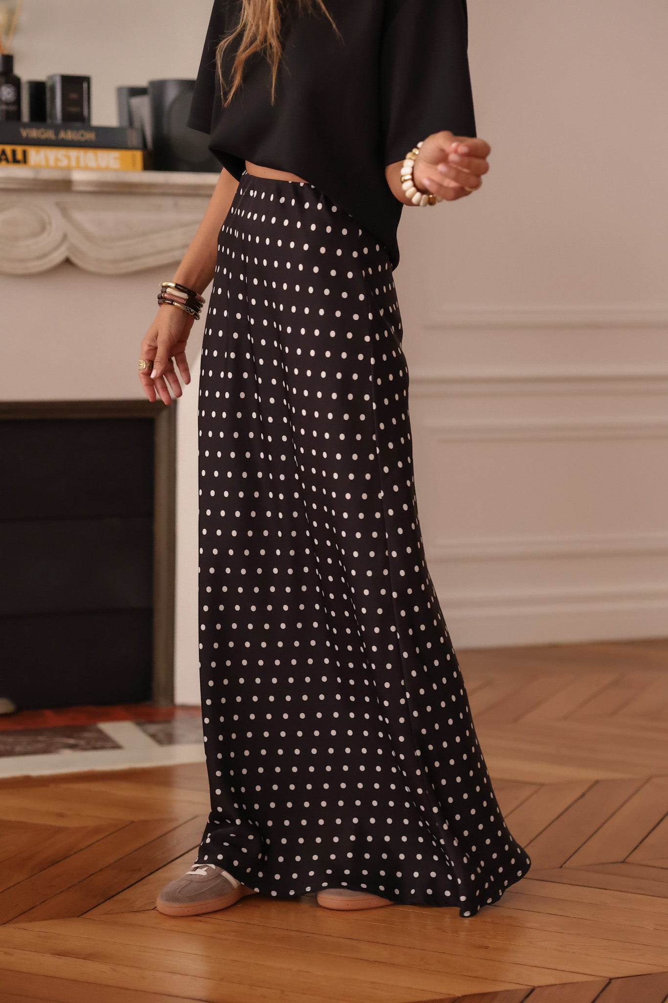 Jupe à pois Célestine