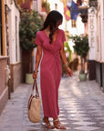 Robe Annabelle rose