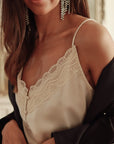 Top Caraco Missy beige