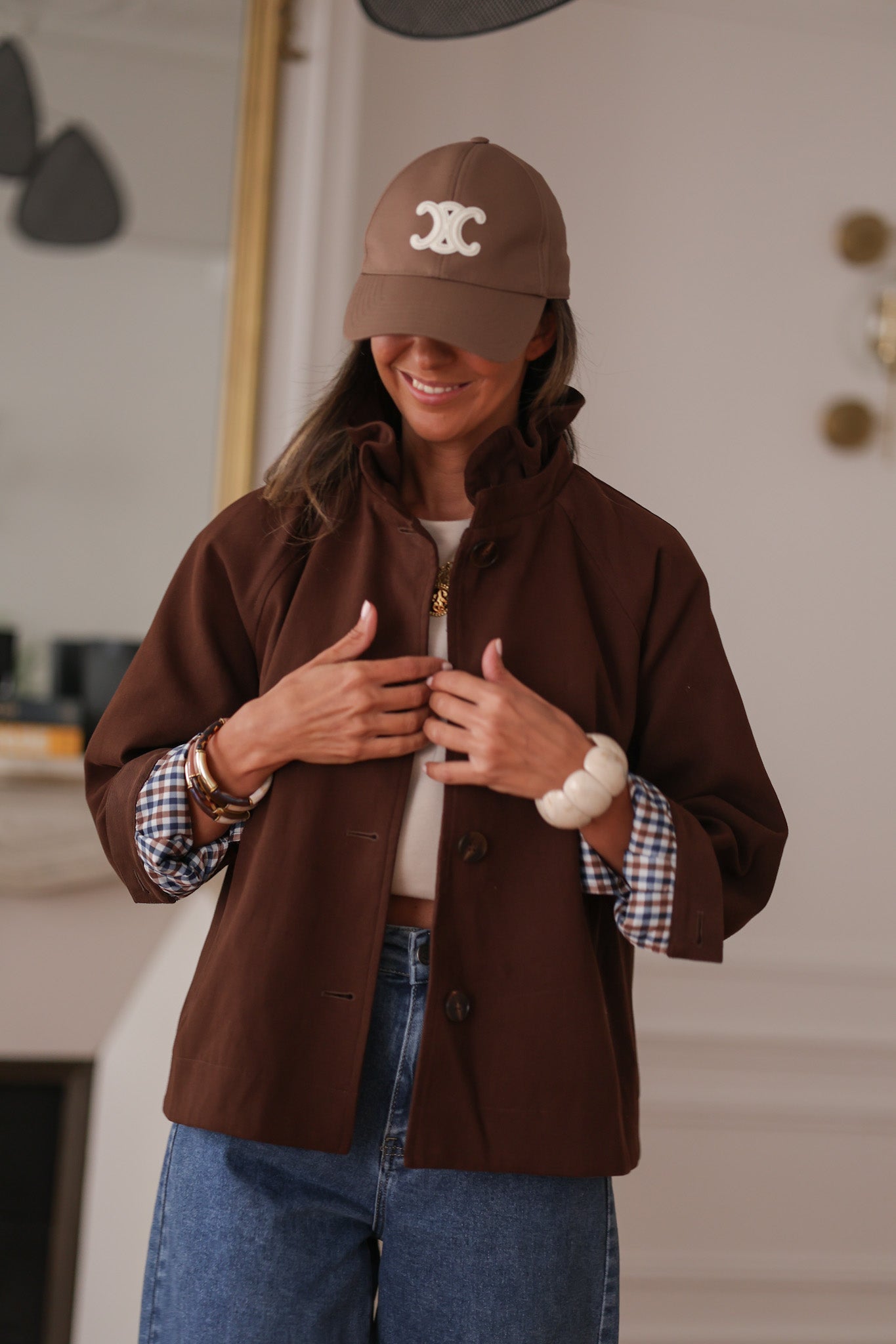 Veste Zélie choco