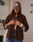 Veste Zélie choco