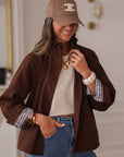 Veste Zélie choco