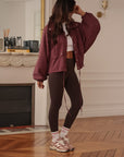 Veste Wily bordeaux
