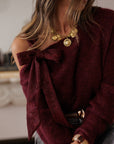 Pull Inara bordeaux