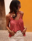Top Jill terracotta