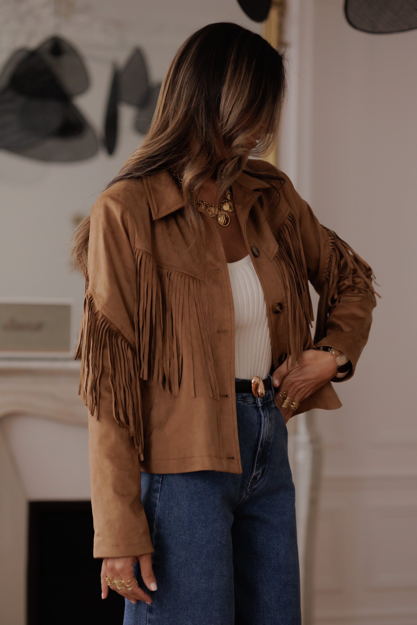 Veste Tally à franges