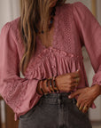 Blouse Laya rose