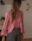 Blouse Laya rose