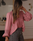 Blouse Laya rose