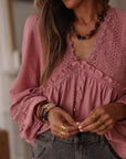 Blouse Laya rose