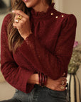 Blouse Margot bordeaux