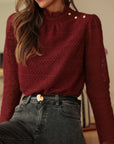 Blouse Margot bordeaux