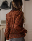 Blouse Marylin chocolat