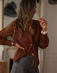 Blouse Marylin chocolat
