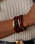 Bracelet Ambre bordeaux
