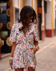 Combi-short Kate bleue