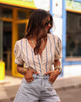 Blouse Enola coeur