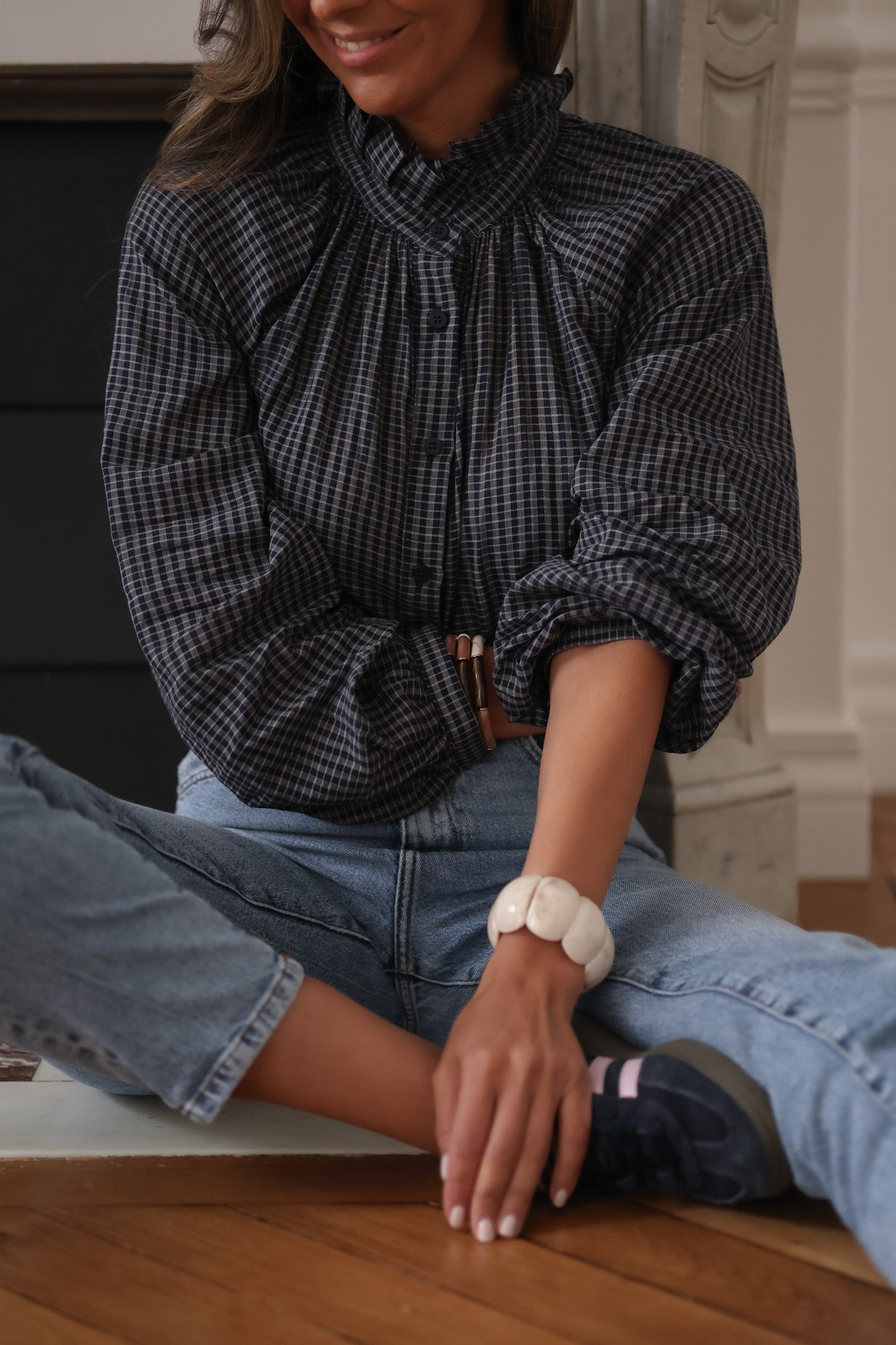 Chemise Hanna bleue