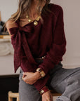 Pull Inara bordeaux