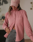 Chemise Mila rose