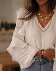 Blouse Victoria écrue