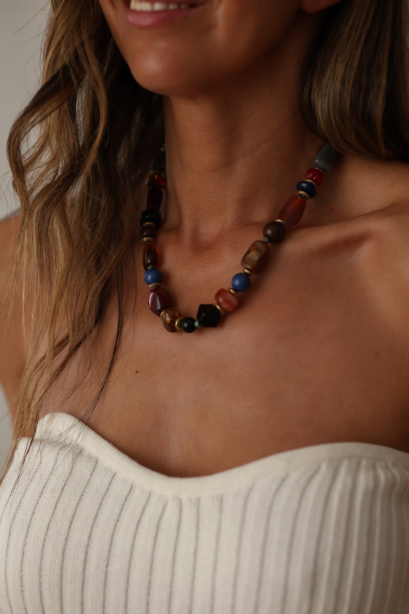 Collier Pio perles
