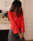 Pull Vanessa rouge