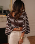 Tee-shirt Nell marron