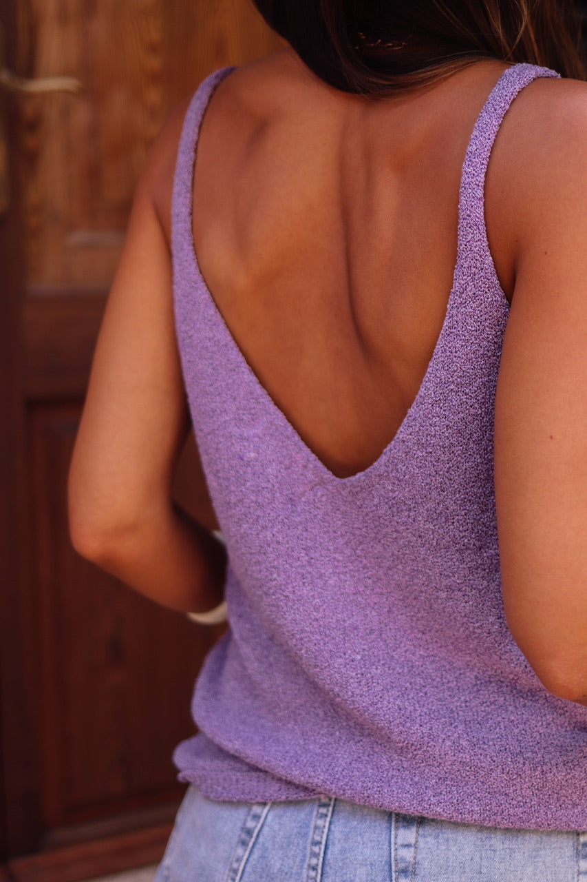 Top Ysée Violet