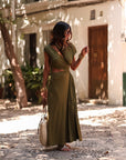 Robe Roma kaki
