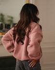 Veste polaire Gia rose