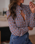 Chemise Ninon à carreaux