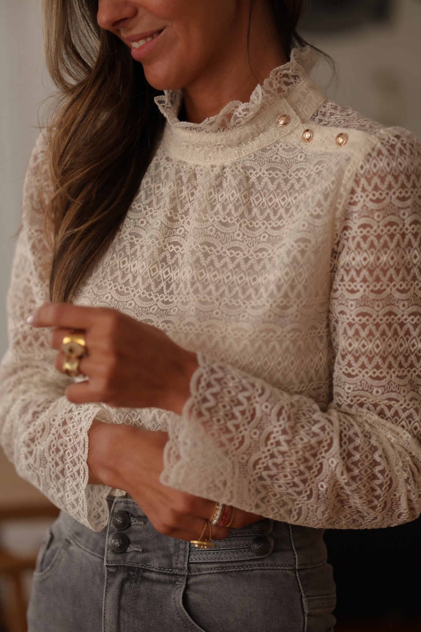 Blouse Margot écrue