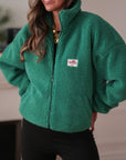 Veste polaire Johane vert