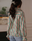 Chemise Lya verte