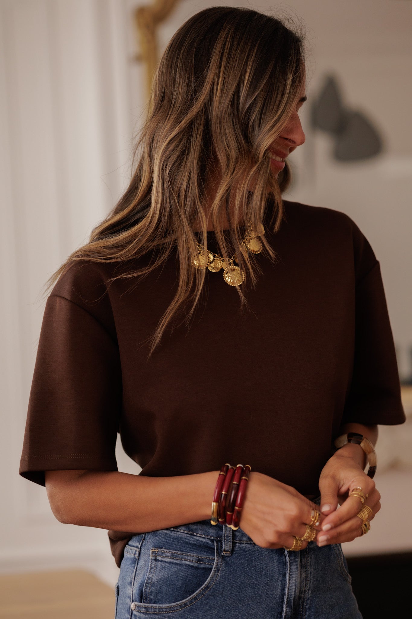 Tee-shirt Charly choco