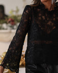 Blouse Tara dentelle noire
