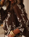 Blouse Anita choco