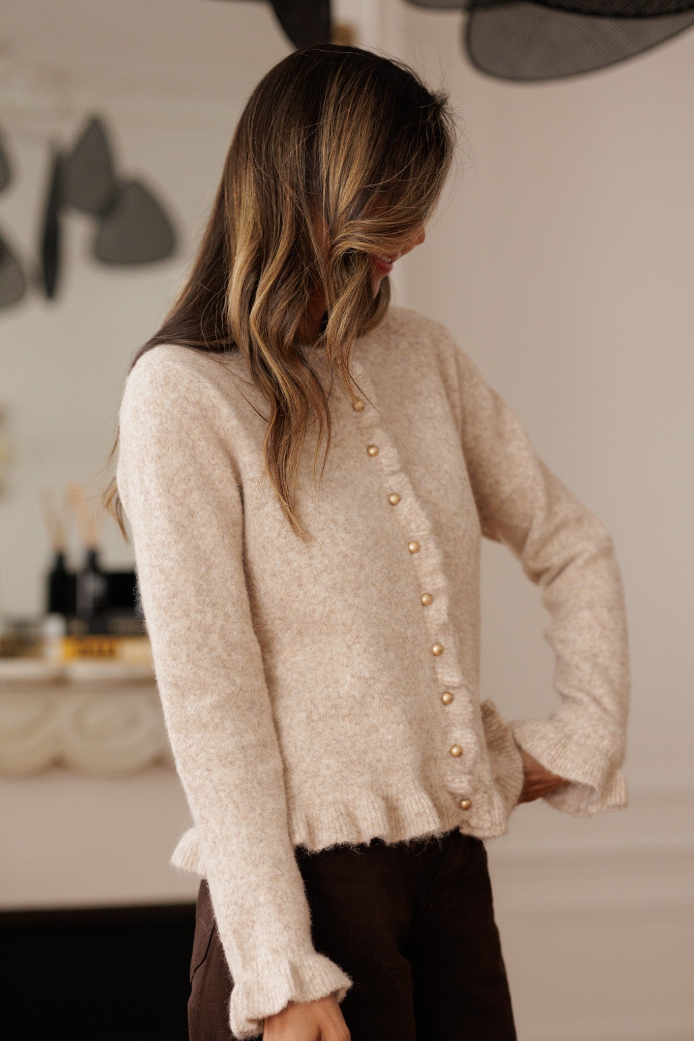 Gilet Brooke beige