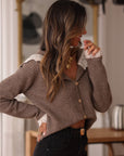 Gilet Capucine taupe