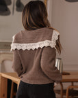 Gilet Capucine taupe
