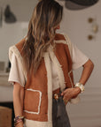 Gilet Hoxton camel