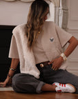 Gilet Swann écru