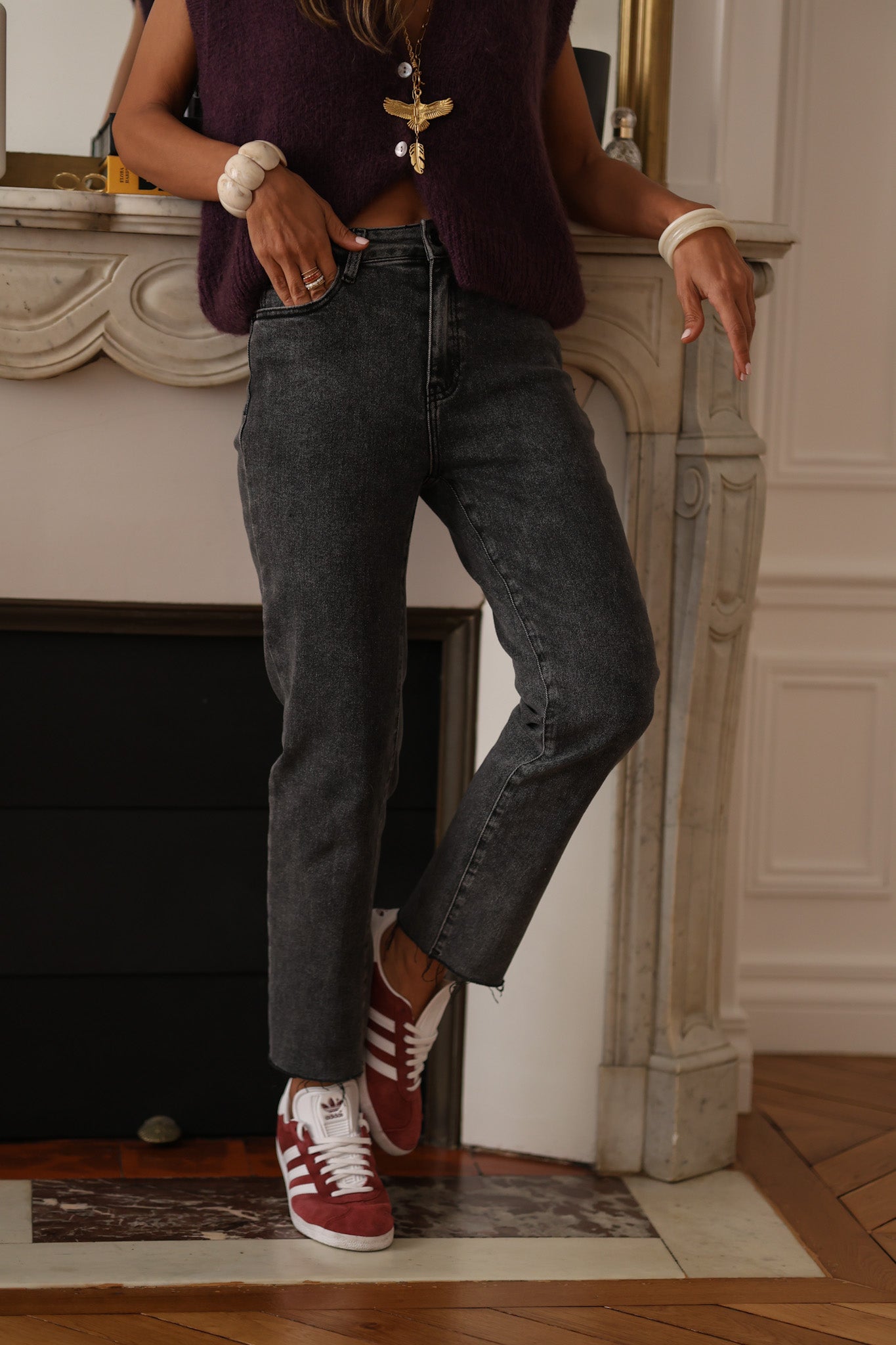 Jean Lois gris foncé