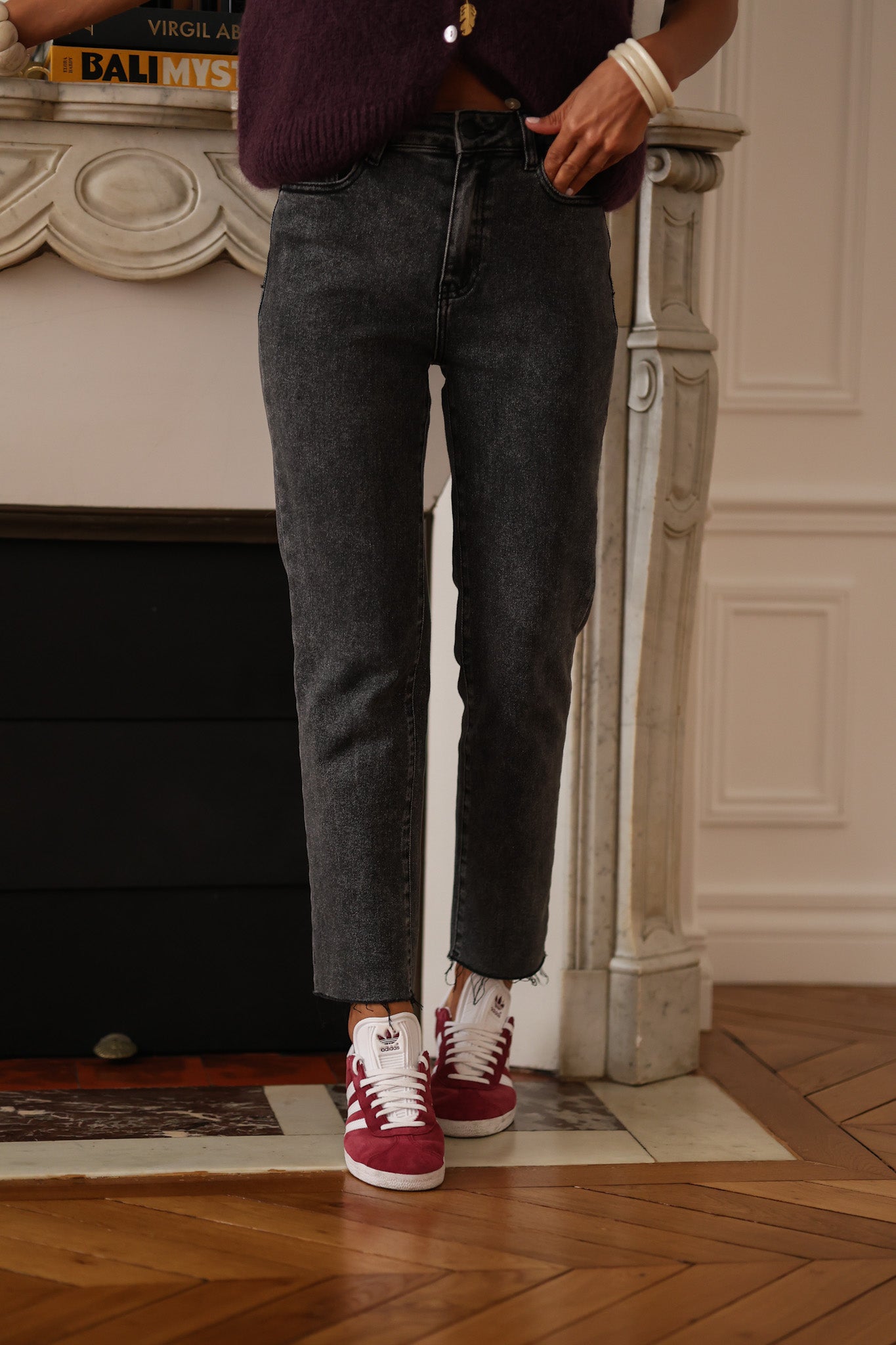 Jean Lois gris foncé