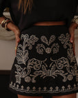 Jupe-short Ysée noire